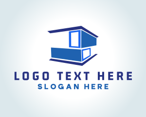 Modern Cargo Container Storage  Logo