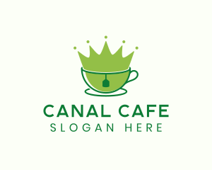 Royal Tea Cafe  logo design