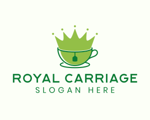 Royal Tea Cafe  logo design