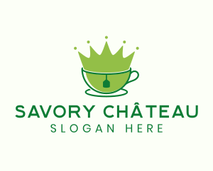 Royal Tea Cafe  logo design