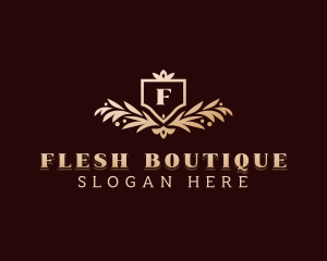 Elegant Floral Boutique logo design