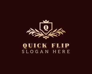 Elegant Floral Boutique logo design