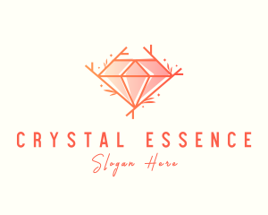 Diamond Crystal Jewelry logo design