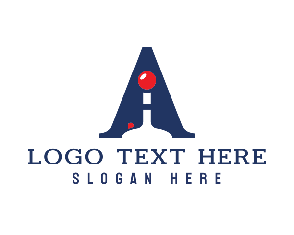 Stick logo example 1