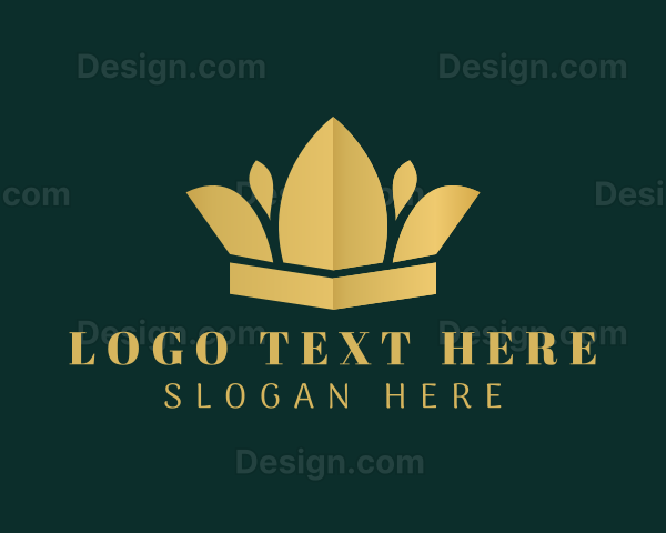 Elegant Fashion Crown Logo