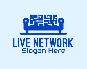 Blue Tech Couch logo