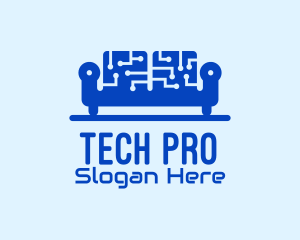 Blue Tech Couch logo