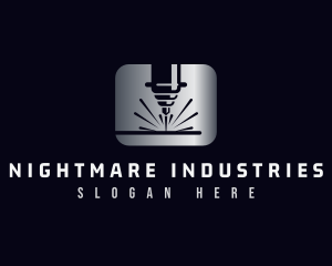 Industrial Laser Metalwork logo design