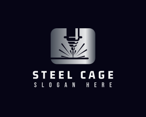 Industrial Laser Metalwork logo design