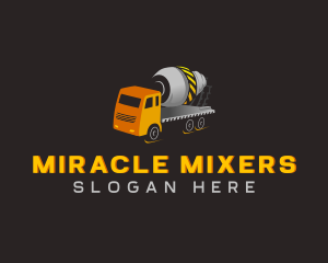 Mixer Truck Construction logo