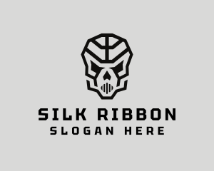 Skeleton Skull Mask  logo design