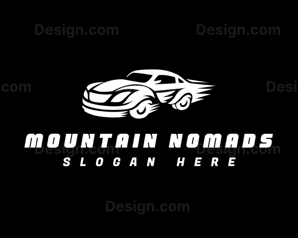 Sports Car Automotive Logo