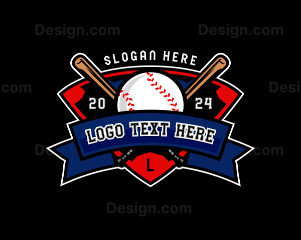 Baseball League Competition Logo