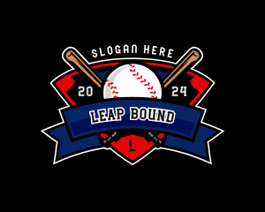 Baseball League Competition logo design