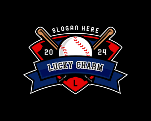 Baseball League Competition logo design