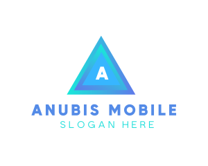 Triangular Tech Business logo design