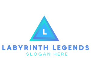 Triangular Tech Business logo design