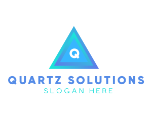 Triangular Tech Business logo design