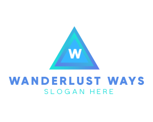 Triangular Tech Business logo design