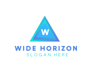 Triangular Tech Business logo design