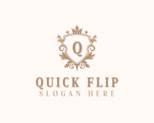 Royal Upscale Boutique logo design