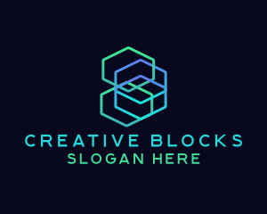 Creative Geometric Shape logo design