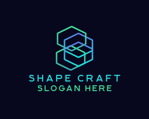 Creative Geometric Shape logo design