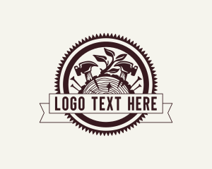 Lumber Hammer Carpentry logo