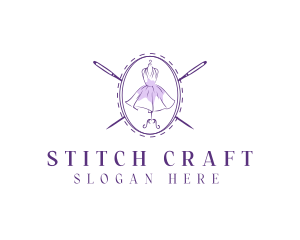 Fashion Dress Needle logo