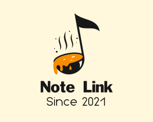 Music Soup Note logo design