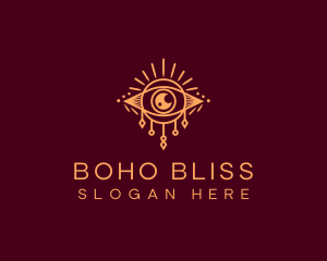 Boho Eye Mystical logo