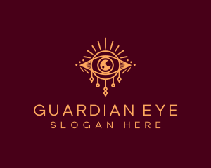 Boho Eye Mystical logo design