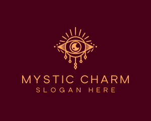 Boho Eye Mystical logo design