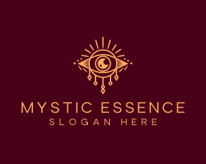 Boho Eye Mystical logo design