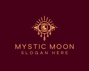 Boho Eye Mystical logo design