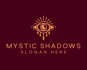 Boho Eye Mystical logo design