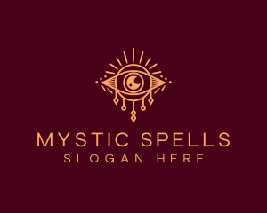 Boho Eye Mystical logo design