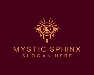 Boho Eye Mystical logo design