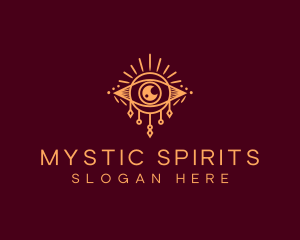 Boho Eye Mystical logo design