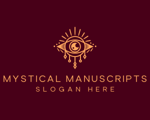 Boho Eye Mystical logo design