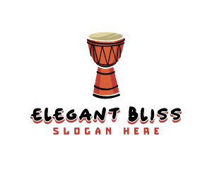 Djembe Musical Instrument logo