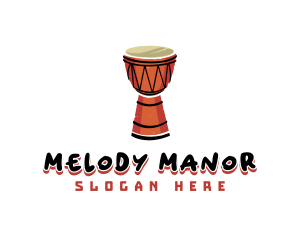 Djembe Musical Instrument logo