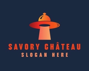 Space Cloche Cover logo design