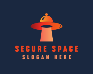 Space Food Cover logo design