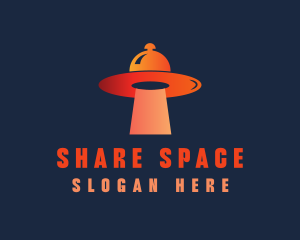 Space Food Cover logo design