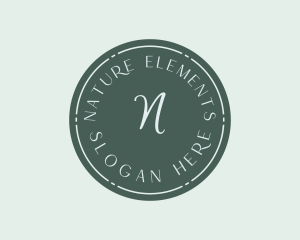 Natural Aesthetic Cosmetic logo design