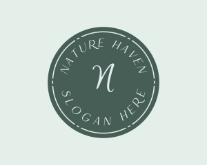 Natural Aesthetic Cosmetic logo design