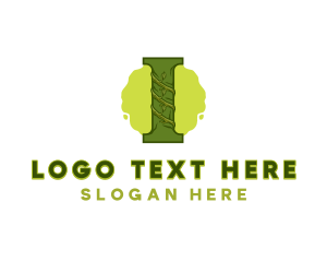 Vine Organic Letter I Logo