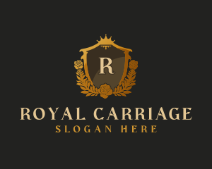 Royal Shield Crest logo design