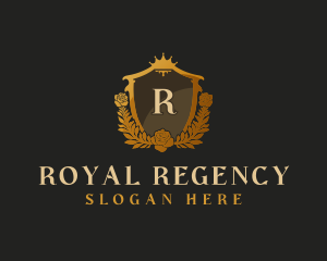 Royal Shield Crest logo design